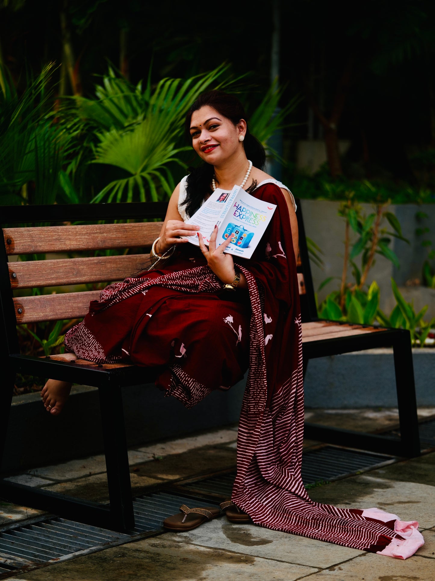 Hand Block Print Cotton Saree