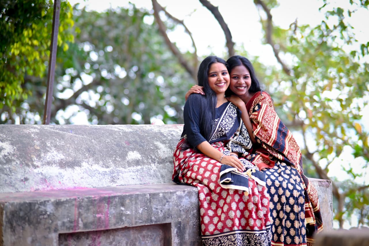 Hand Block Printed Pure Cotton Mul Saree | Soft Breathable Everyday Elegance